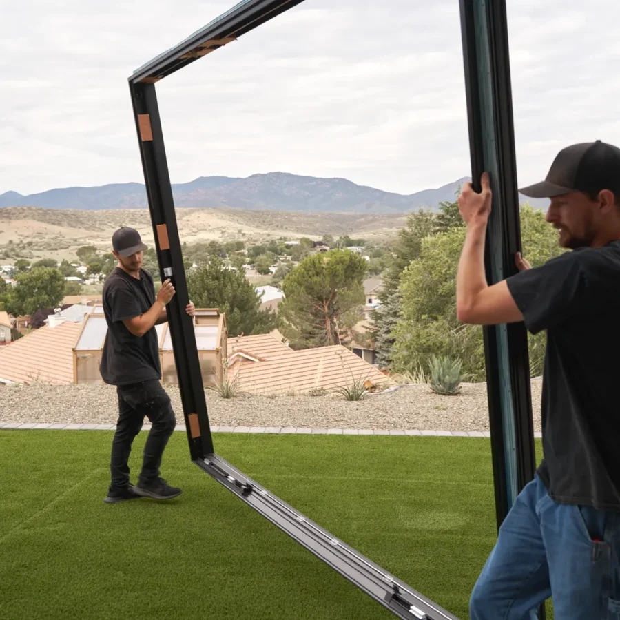 large picture window frame